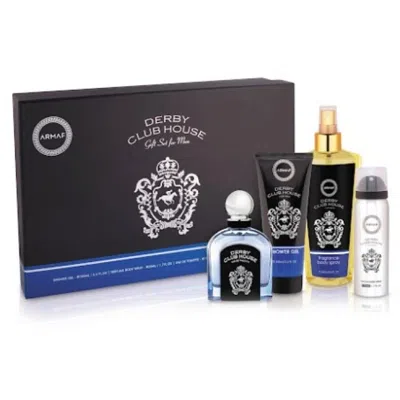 Armaf Men's Derby Club House Gift Set Fragrances 6294015101263 In Black