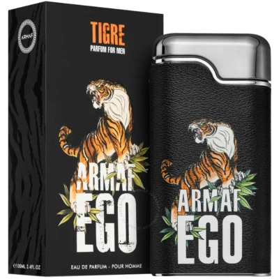 Armaf Men's Ego Tigre Edp Spray 3.38 oz Fragrances 6294015155631 In Amber