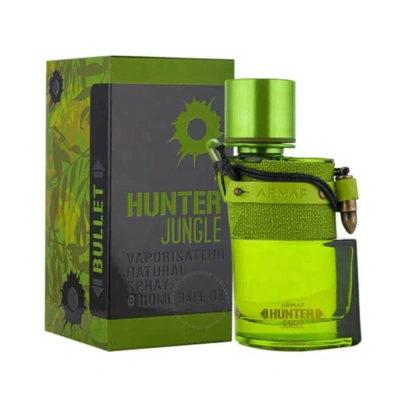 Armaf Men's Hunter Jungle Edp Spray 3.4 oz Fragrances 6294015166224 In Green