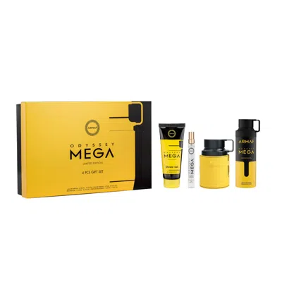 Armaf Men's Mega Odyssey Mega Multi-color 4pcs Edp Gift Set Fragrances 6295199815168