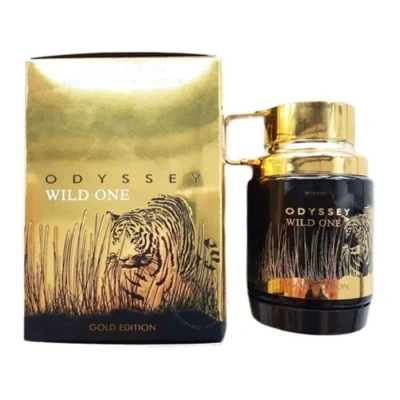 Armaf Men's Odyssey Wild One Gold Edition Edp Spray 3.4 oz Fragrances 6294015160727 In Gold / Pink