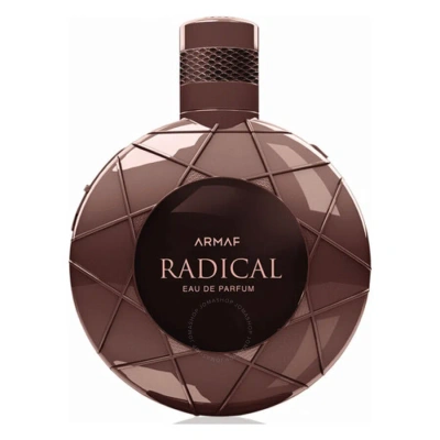 Armaf Men's Radical Edp Spray 3.4 oz Fragrances 6294015107128 In Brown