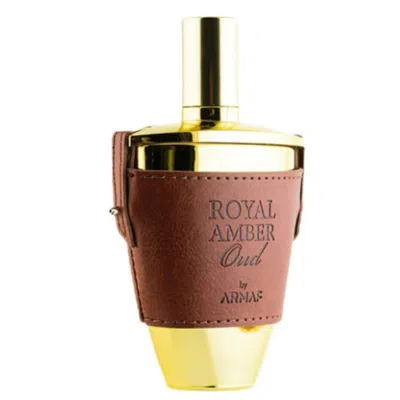 Armaf Men's Royal Amber Oud Pour Homme Eau De Parfum 3.4 oz In White