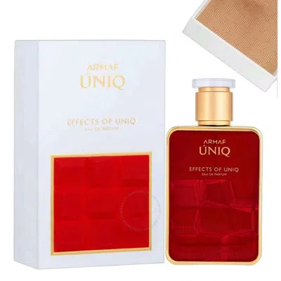 Armaf Men's Effects Of Uniq Edp Spray 3.4 oz Fragrances 6294015182903 In White