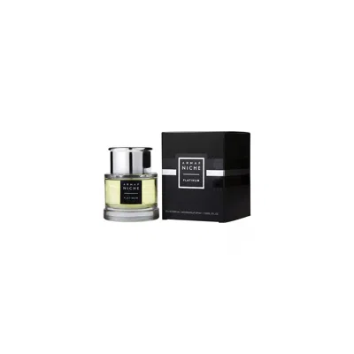 Armaf Niche Platinum For Men Eau De Parfum Spray 3.0 oz