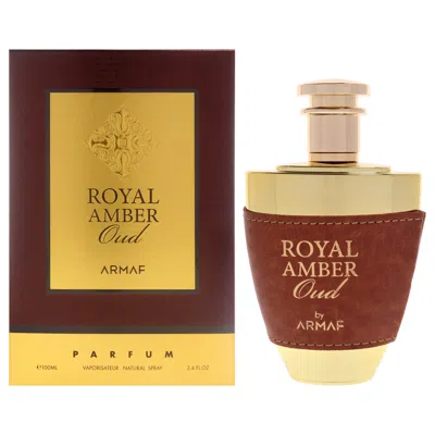 Armaf Royal Amber Oud By  For Men - 3.4 oz Parfum Spray