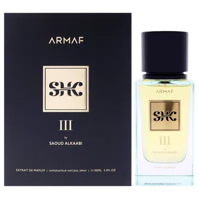 Armaf Shk Iii By  For Men - 3.4 oz Extrait De Parfum Spray In Multi