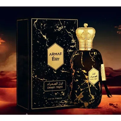 Armaf Unisex Desert Night Edp 3.4 oz Fragrances 6294015176124 In White