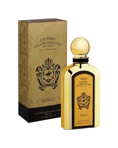 Armaf Women's 3.4oz Derby Club House Gold Edp Spray