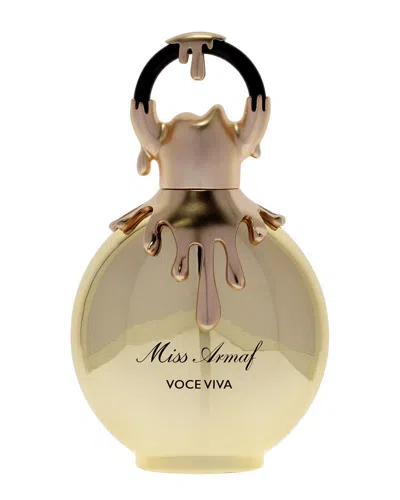 Armaf Women's 3.4oz Miss Voce Viva Edp In Neutral
