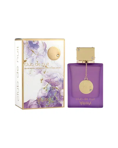 Armaf Women's 3.6oz Club De Nuit Maleka Edp Spray In Purple