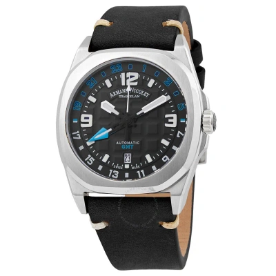 Armand Nicolet Jh9 Automatic Black Dial Men's Watch A663haa-nz-pk4140nr
