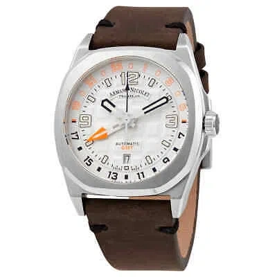 Pre-owned Armand Nicolet Jh9 Automatic Silver Dial Men's Watch A663haa-ao-pk4140tm