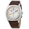 ARMAND NICOLET ARMAND NICOLET JH9 AUTOMATIC SILVER DIAL MEN'S WATCH A663HAA-AO-PK4140TM