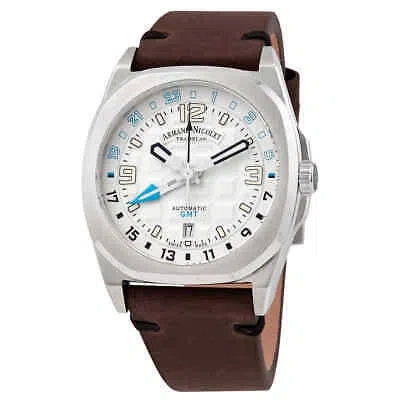 Pre-owned Armand Nicolet Jh9 Automatic Silver Dial Men's Watch A663haa-az-pk4140tm