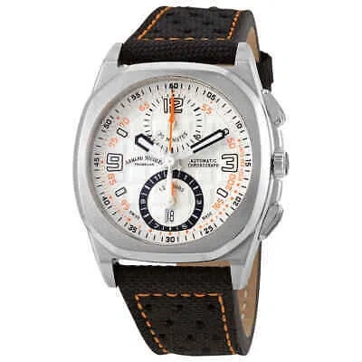 Pre-owned Armand Nicolet Jh9 Chronograph Automatic Mens Watch A668haa-ao-p0668no8