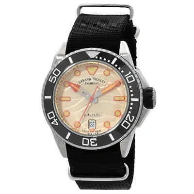 Pre-owned Armand Nicolet Jsh Automatic Men's Watch A481pgn-ko-bn22481aann