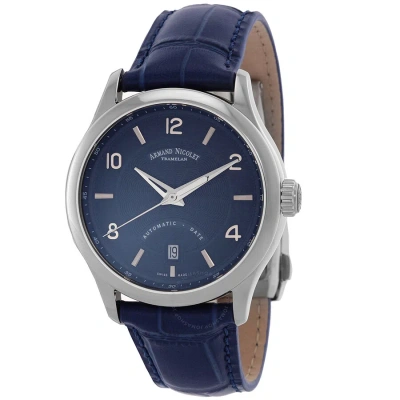 Armand Nicolet M02-4 Automatic Blue Dial Men's Watch A840aaa-bu-p840bu2