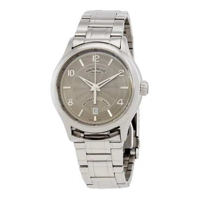 Armand Nicolet M02-4 Automatic Grey Dial Men's Watch A840aaa-gr-m9742 In Metallic