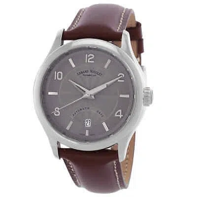 Pre-owned Armand Nicolet M02-4 Automatic Grey Dial Men's Watch A840aaa-gr-p140mr2