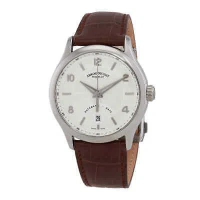 Pre-owned Armand Nicolet M02-4 Automatic Silver Dial Men's Watch A840aaa-ag-p840mr2