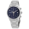ARMAND NICOLET ARMAND NICOLET M02-4 CHRONOGRAPH AUTOMATIC BLUE DIAL MEN'S WATCH A844AAA-BU-M9742