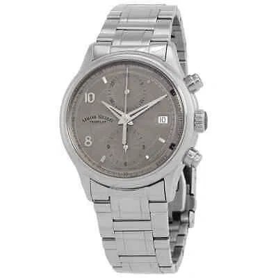 Pre-owned Armand Nicolet M02-4 Chronograph Automatic Grey Dial Men's Watch Z-t48dm