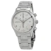 ARMAND NICOLET ARMAND NICOLET M02-4 CHRONOGRAPH AUTOMATIC SILVER DIAL MEN'S WATCH A844AAA-AG-M9742