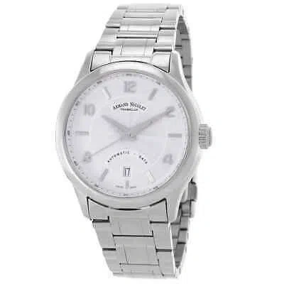Pre-owned Armand Nicolet M02 Automatic White Dial Men's Watch A840aaa-ag-m9742
