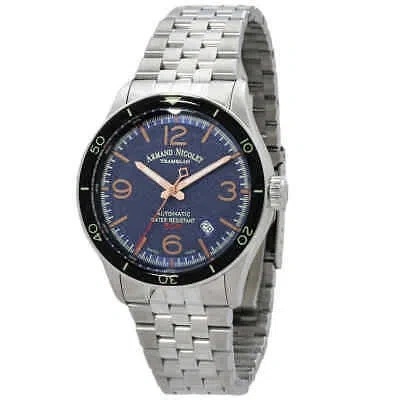 Pre-owned Armand Nicolet M2h Automatic Blue Dial Men's Watch A740hna-bs-bma22740a