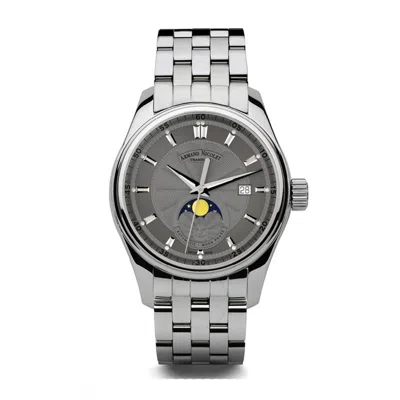 Armand Nicolet Mh2 Automatic Grey Dial Men's Watch A640l-gr-ma2640a In Metallic