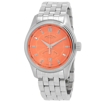 Armand Nicolet Mh2 Automatic Men's Watch A640a-sm-ma2640a In Salmon
