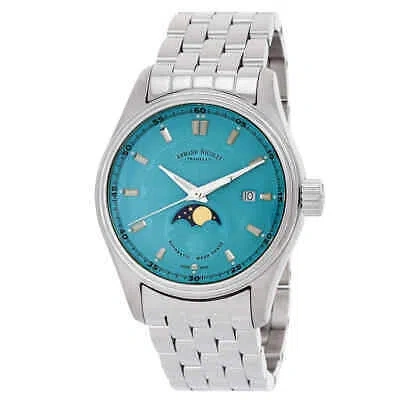 Pre-owned Armand Nicolet Mh2 Blue Dial Men's Watch A640l-tf-ma2640a