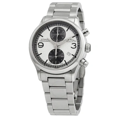 Armand Nicolet Mha Chronograph Automatic Silver Dial Men's Watch A844haa-ag-m2850a In Metallic