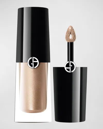 Armani Collezioni Eye Tint Liquid Eyeshadow In S Shell (light Gold Shimmer - Sheer Shim