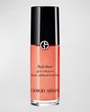 Armani Collezioni Fluid Sheer Glow Enhancer Highlighter Makeup In 5 Peach Blush