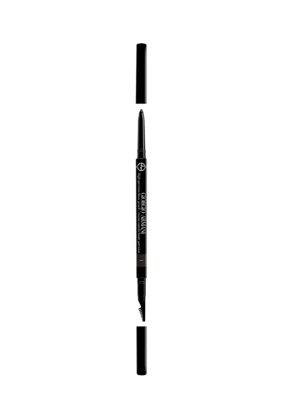 Armani Beauty High Precision Brow Pencil In Black