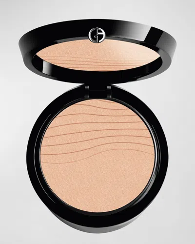 Armani Beauty Luminous Silk Glow Pressed Setting Powder In White