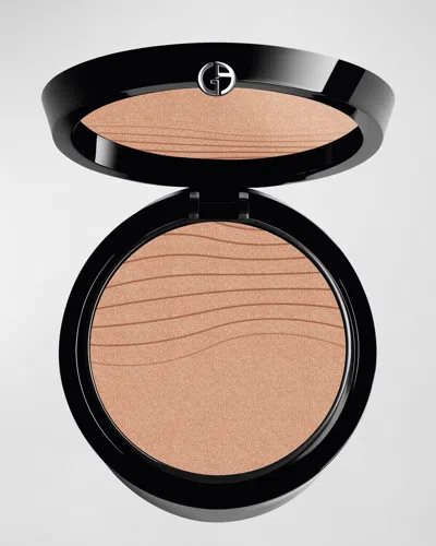 Armani Beauty Luminous Silk Glow Pressed Setting Powder In White