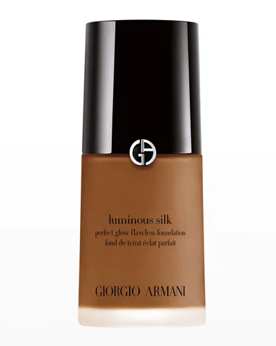 Armani Beauty Luminous Silk Perfect Glow Flawless Oil-free Foundation In 11.5 Deep/peach