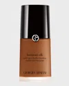 Armani Collezioni Luminous Silk Perfect Glow Flawless Oil-free Foundation In 135 Vry Deep/pink
