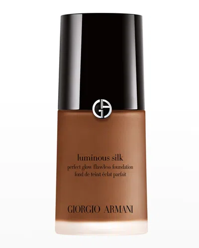 Armani Collezioni Luminous Silk Perfect Glow Flawless Oil-free Foundation In 14 Vry Deep/olive