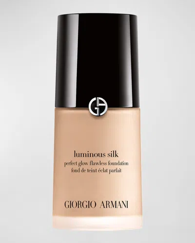 Armani Collezioni Luminous Silk Perfect Glow Flawless Oil-free Foundation Mini In (fair With A Peach Undertone)