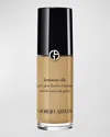 Armani Collezioni Luminous Silk Perfect Glow Flawless Oil-free Foundation Mini In 6 Medium/olive