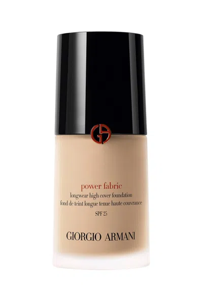 Armani Beauty Power Fabric Foundation Spf25 In White