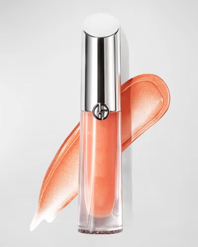 Armani Beauty Prisma Glass Lip Gloss In Orange