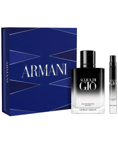 Armani Collezioni 2-pc. Acqua Di Gio Eau De Parfum Spray Intense And Travel Spray Father's Day Gift Set In Transparent