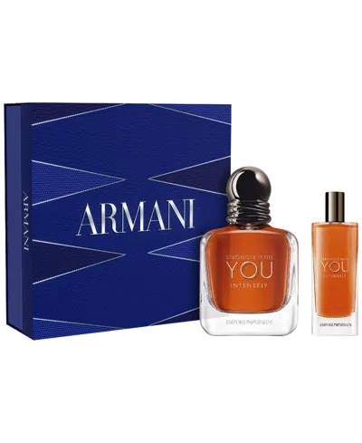 Armani Collezioni 2-pc. Stronger With You Intensely Eau De Parfum Father's Day Gift Set In Transparent
