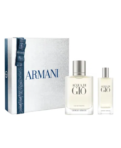 Armani Collezioni 2-piece Acqua Di Gio Eau De Toilette Holiday Gift Set In No Color