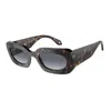 Armani Collezioni Brown Acetate Sunglasses In Brown